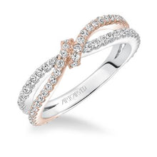 Load image into Gallery viewer, Knotted Anniversary Band - Two Tone