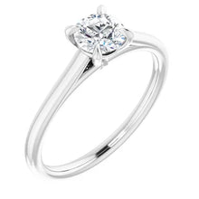 Load image into Gallery viewer, 0.53ct Solitaire Diamond Ring - White Gold
