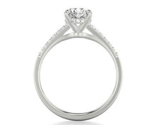 Load image into Gallery viewer, 1.91ct Round Cut Diamond Ring with Diamond Shank - Platinum