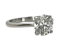 Load image into Gallery viewer, 2.07ct. Round Lab Grown Diamond Ring - Platinum
