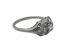 Load image into Gallery viewer, Art Deco Era Diamond Ring - Platinum