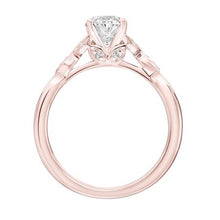 Load image into Gallery viewer, 1.11ctw Oval Cut Diamond Ring GIA - Rose Gold
