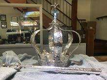 Load image into Gallery viewer, Charity IDES Crown Pendant - Silver