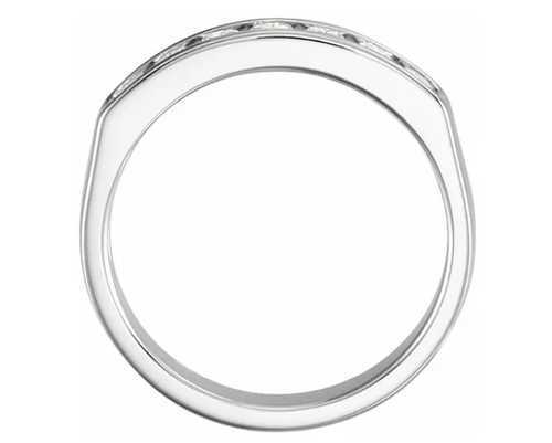 0.39ctw Diamond Channel Set Band - White Gold