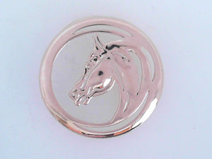 Charity Horse Head Pendant - Rose Gold