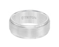 Stepped Band with Brush Center - Tungsten