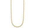 Paperclip Style Necklace - Yellow Gold
