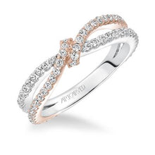 Load image into Gallery viewer, Knotted Anniversary Band - Two Tone
