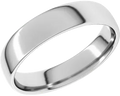 European Style Band 5mm - White Gold