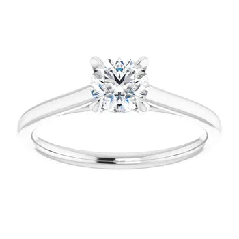 .53ct 4 Prong Double Gallery Ring - White Gold