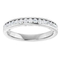 0.33ctw Channel Set Band - White Gold