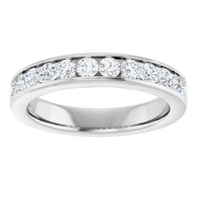 Load image into Gallery viewer, .75ctw Channel Set Diamond Band - White Gold
