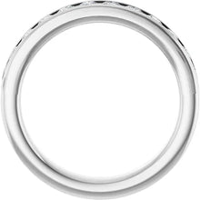 Load image into Gallery viewer, .75ctw Channel Set Diamond Band - White Gold
