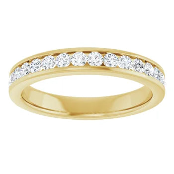 .44ctw Channel Set Diamond Band - Yellow Gold