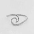 Crashing Wave Ring - Silver