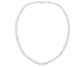 18" Akoya Pearl Necklace - White Gold