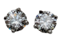 0.51ctw Diamond Stud Earrings - White Gold