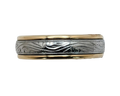 Benchmark Engraved Band - Two-Tone