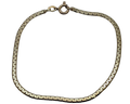 Flat Link Bracelet - Yellow Gold