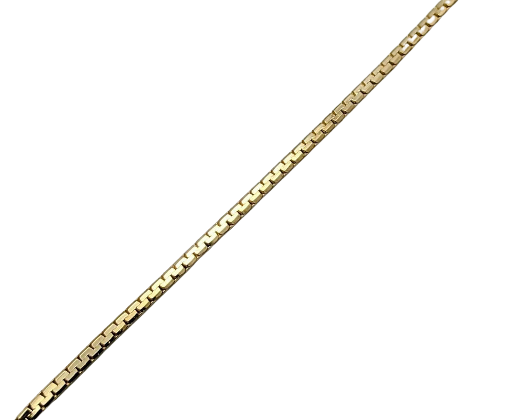 Flat Link Bracelet - Yellow Gold