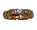 Mid-Century Jabel Rose Design Band - Two Tone