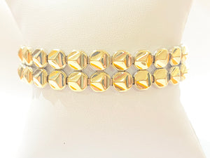 Chimento Reversable Bracelet - Two Tone