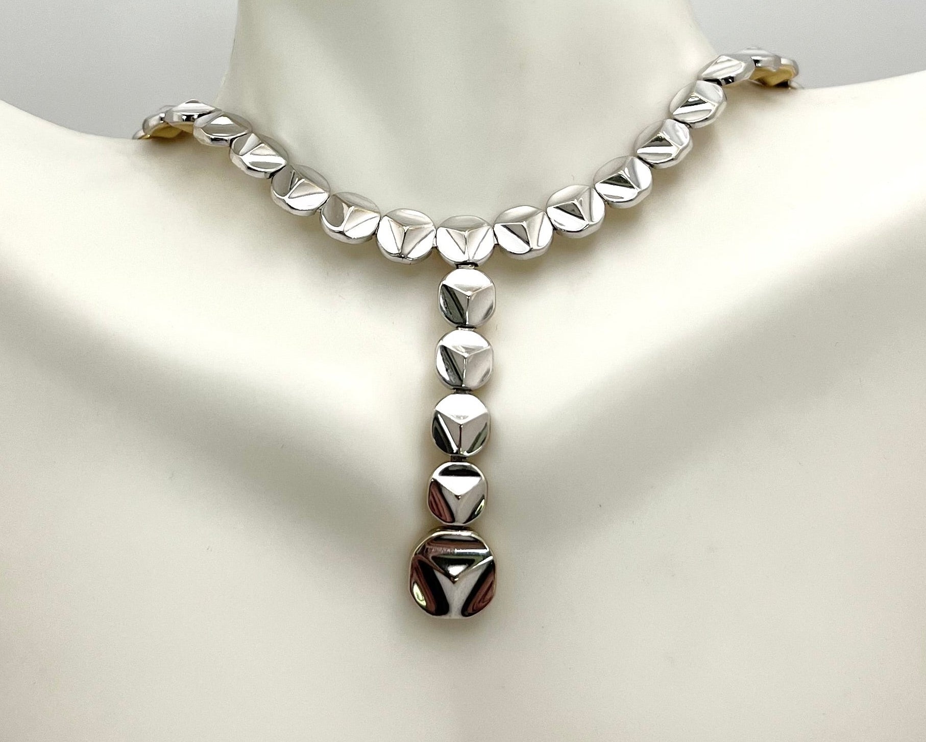 Chimento Reversible Necklace - Two Tone