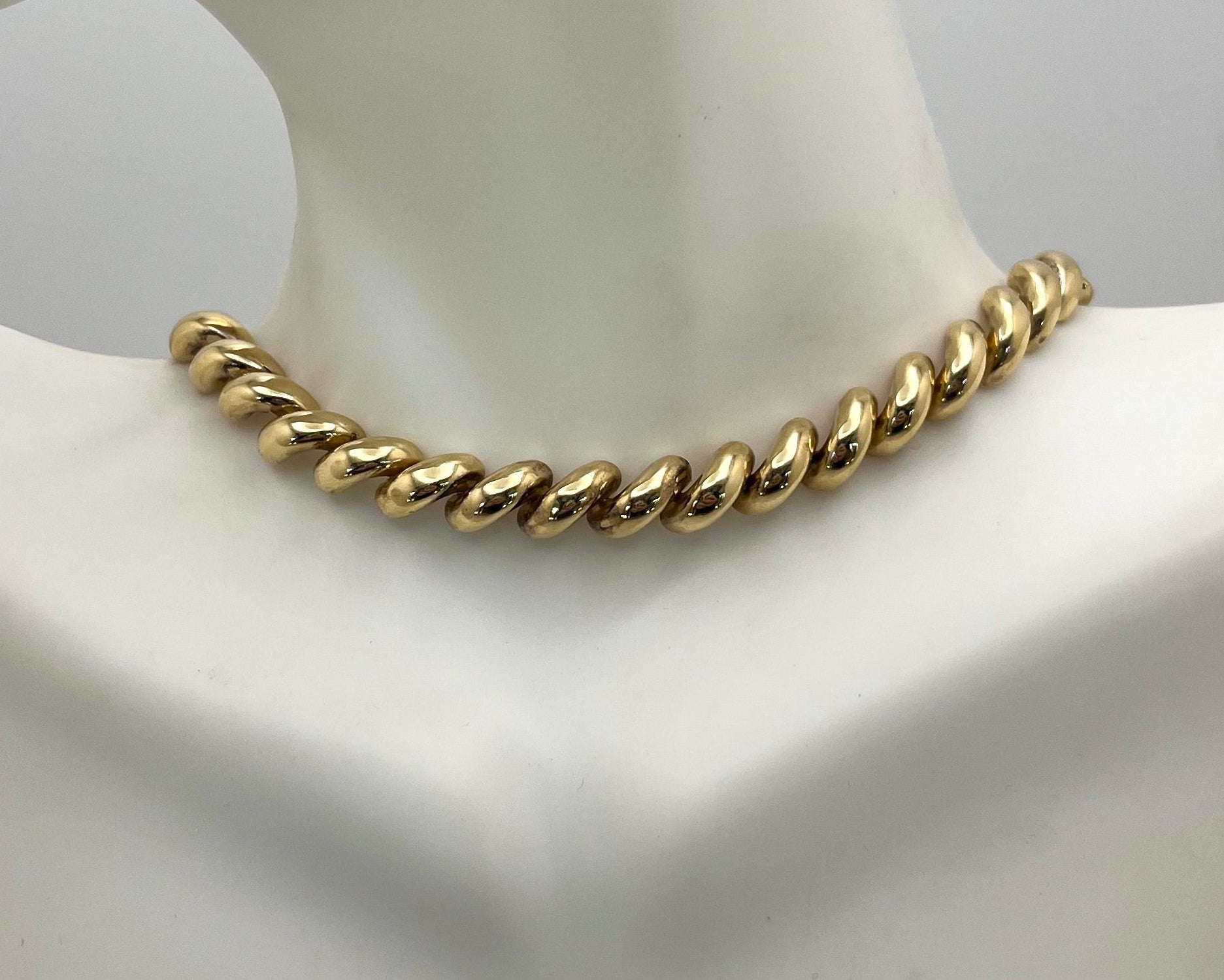 San Marco Link Necklace - Yellow Gold