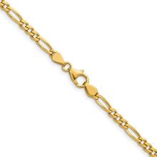 Load image into Gallery viewer, Figaro Chain 20&quot; - Yellow Gold
