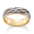Dragonlace Damascus Steel Ring