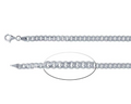 4.0mm Curb Link Chain - Sterling Silver