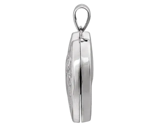Heart Shape Locket - Sterling Silver