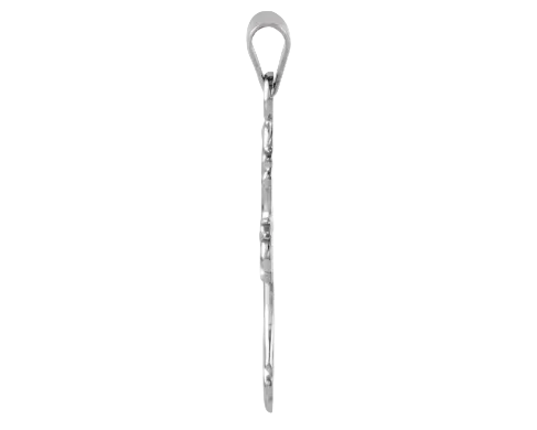 Fancy Cross Pendant - Sterling Silver
