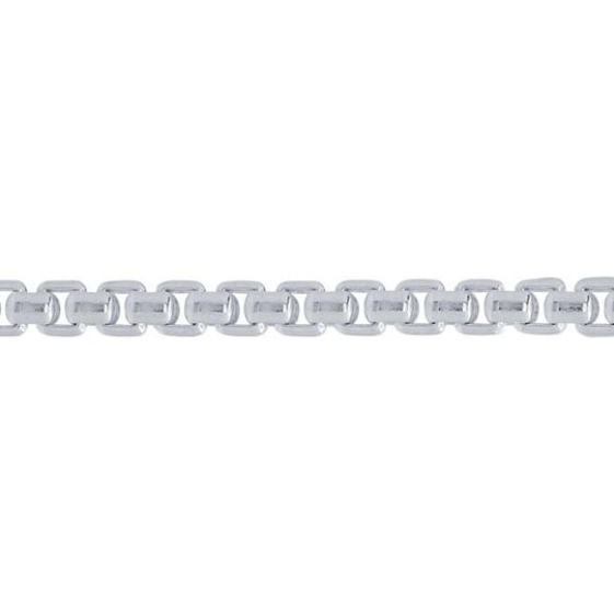 1.8mm Rounded Box Chain - Sterling Silver