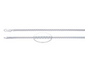 3.1mm Rounded Box Chain- Sterling Silver