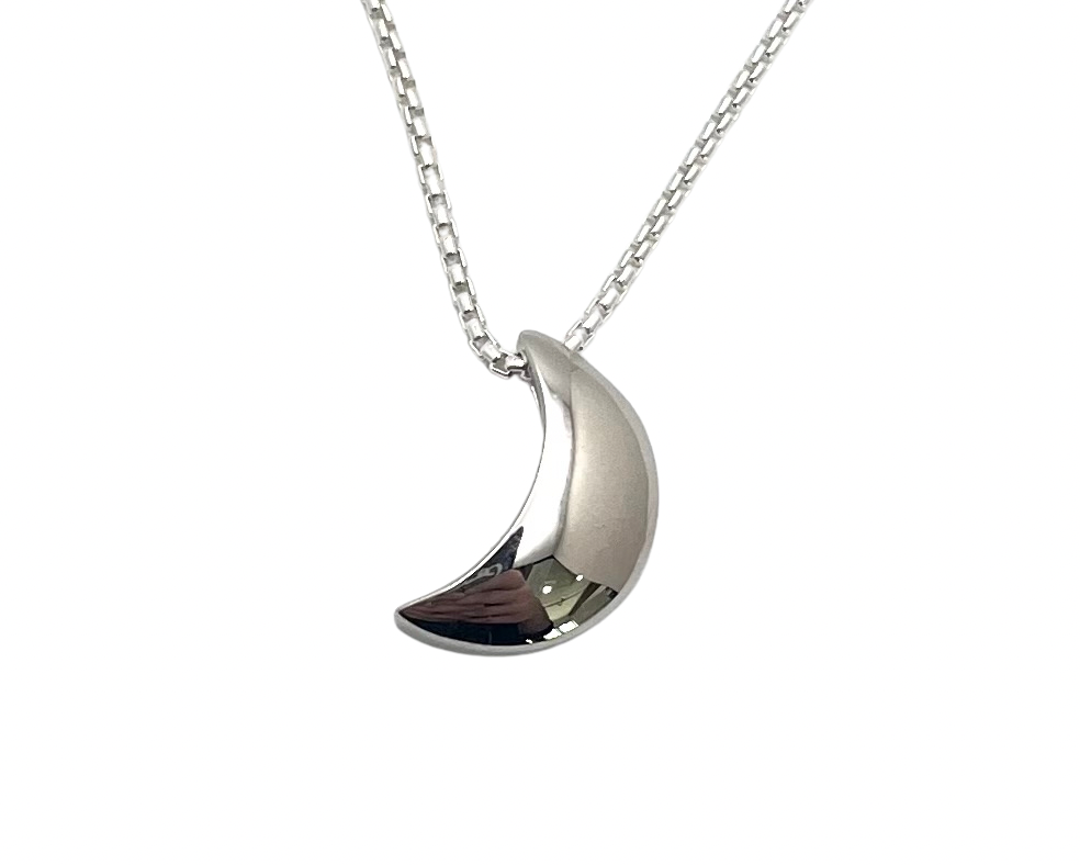 Small Moonlight Pendant - Silver