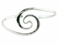Crashing Wave Bracelet - Silver