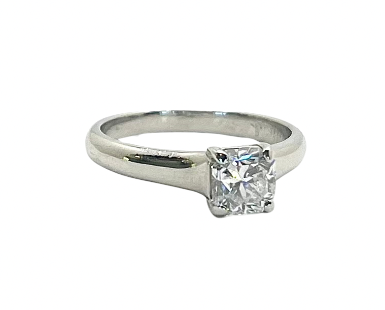 Tiffany & Co Lucida Cut Diamond Solitaire Ring - Platinum