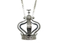 Charity IDES Crown Pendant - Silver
