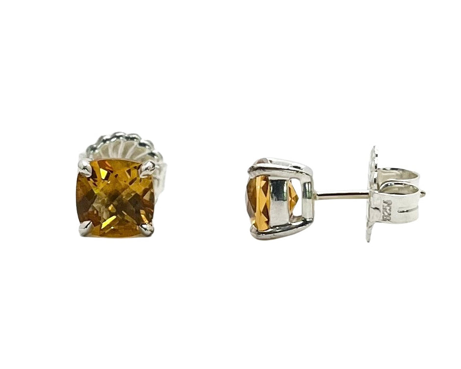 Tiffany & Co Citrine Earrings - Sterling Silver