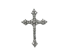 Load image into Gallery viewer, Diamond Cross Pendant - Platinum
