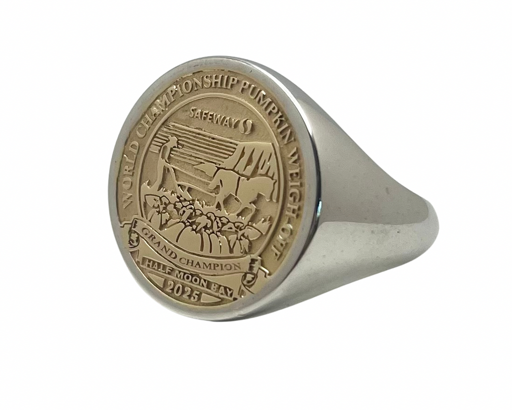 2025 Pumpkin Weigh Off Championship Ring - Two Tone