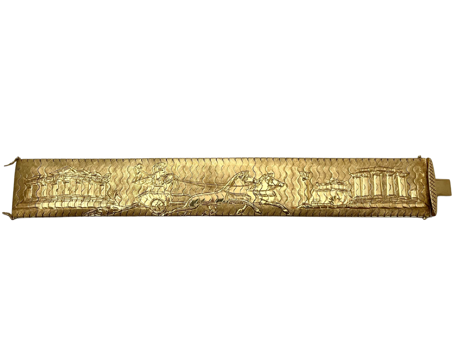 Greek Motif Bracelet - Yellow Gold