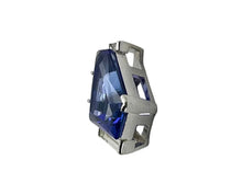 Load image into Gallery viewer, Contemporary Tanzanite Pendant with Diamond Accents - Platinum
