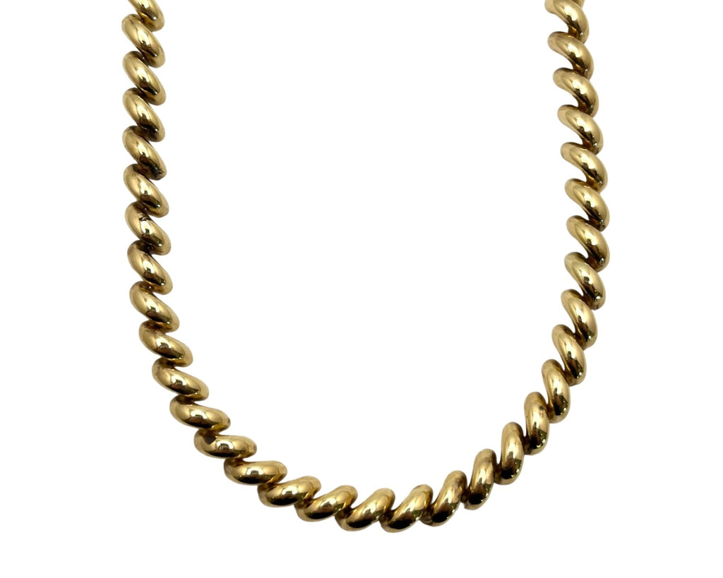 San Marco Link Necklace - Yellow Gold
