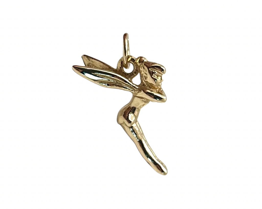Tinkerbell Pendant/Charm - Yellow Gold