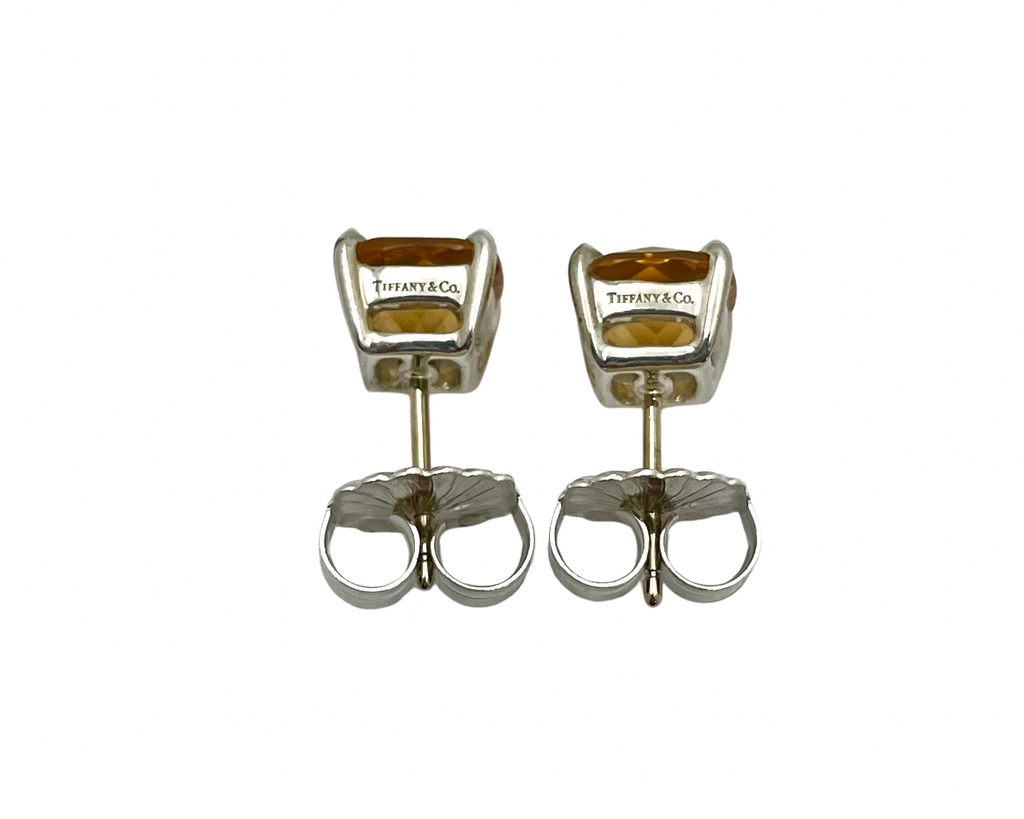 Tiffany & Co Citrine Earrings - Sterling Silver