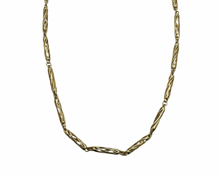 Load image into Gallery viewer, Barrel Link Necklace - Yellow Gold
