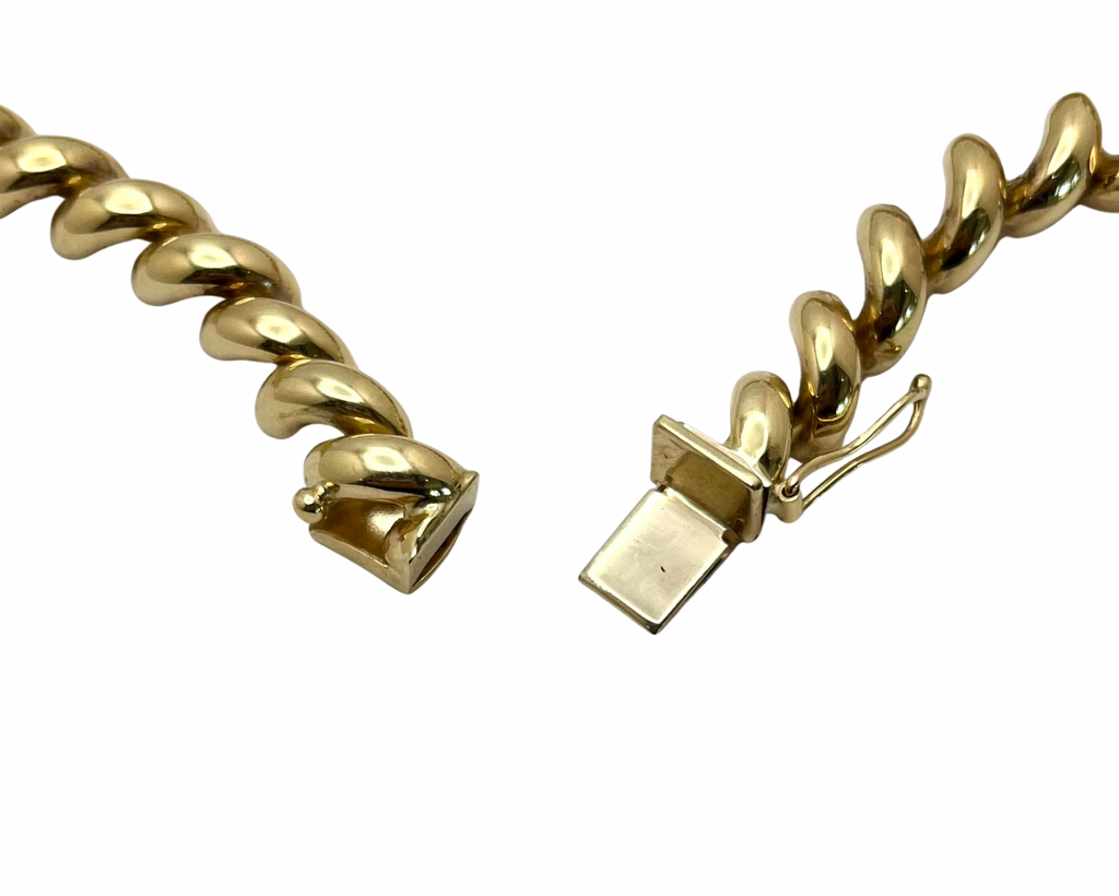San Marco Link Necklace - Yellow Gold