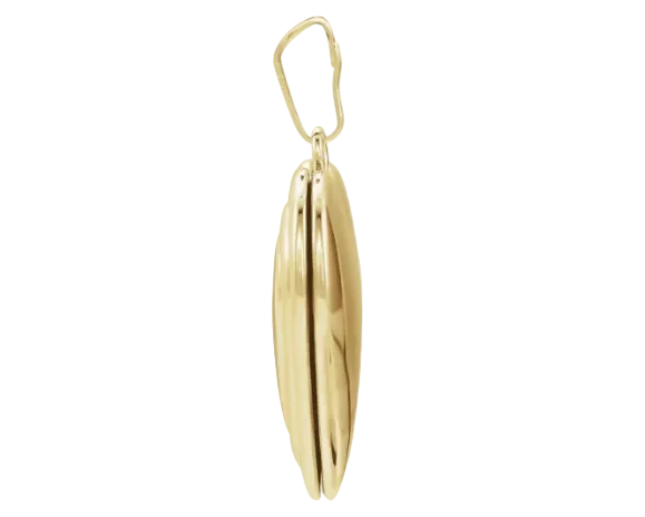 Heart Shape Locket - Yellow Gold
